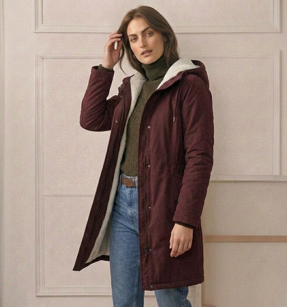 Cordelia™ | Cosy Hooded Weatherproof Coat