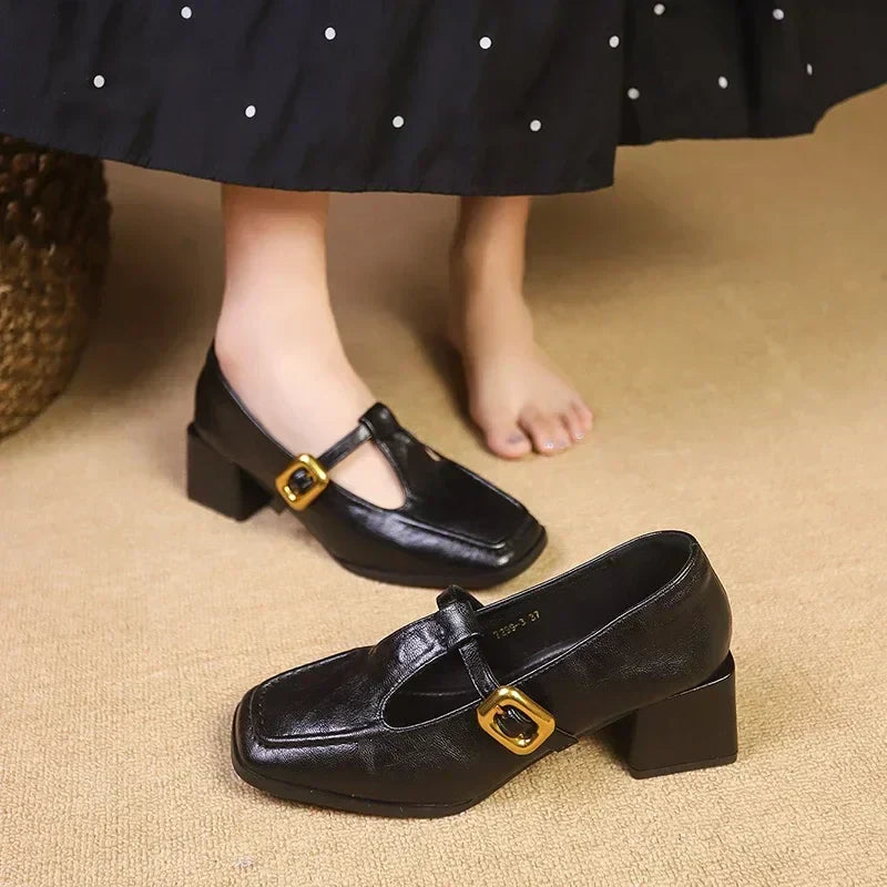 Rosa | French-Inspired Mary Janes