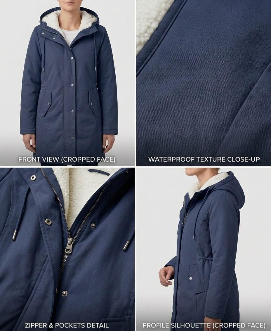Beatrice™ | Cosy Hooded Weatherproof Coat