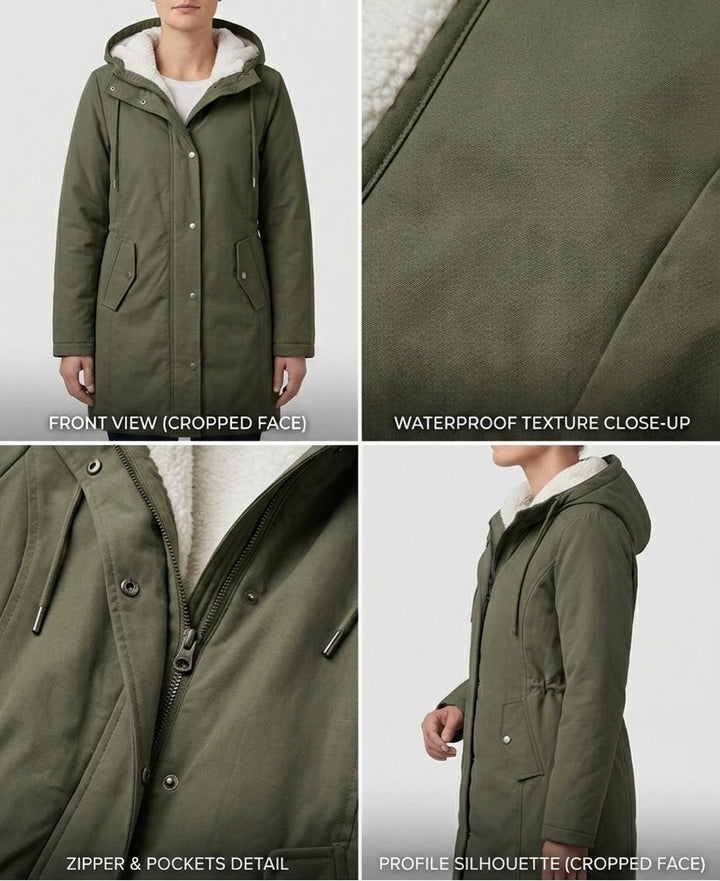 Harriet™ | Cosy Hooded Weatherproof Coat