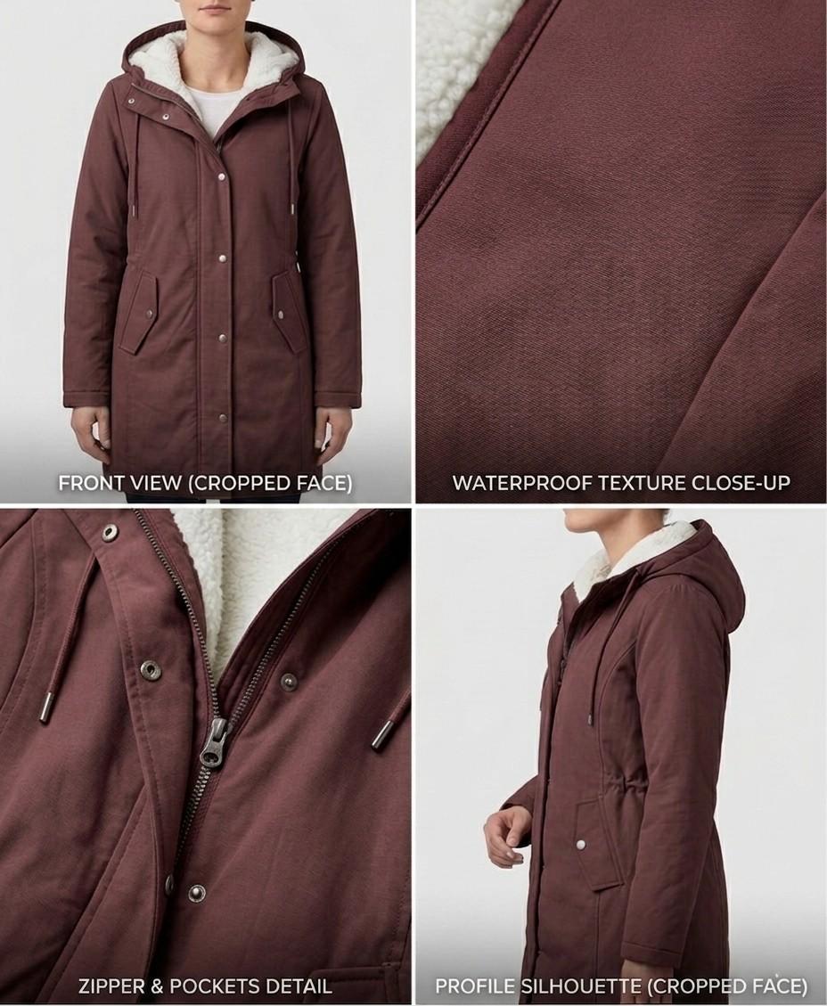 Matilda™ | Cosy Hooded Weatherproof Coat
