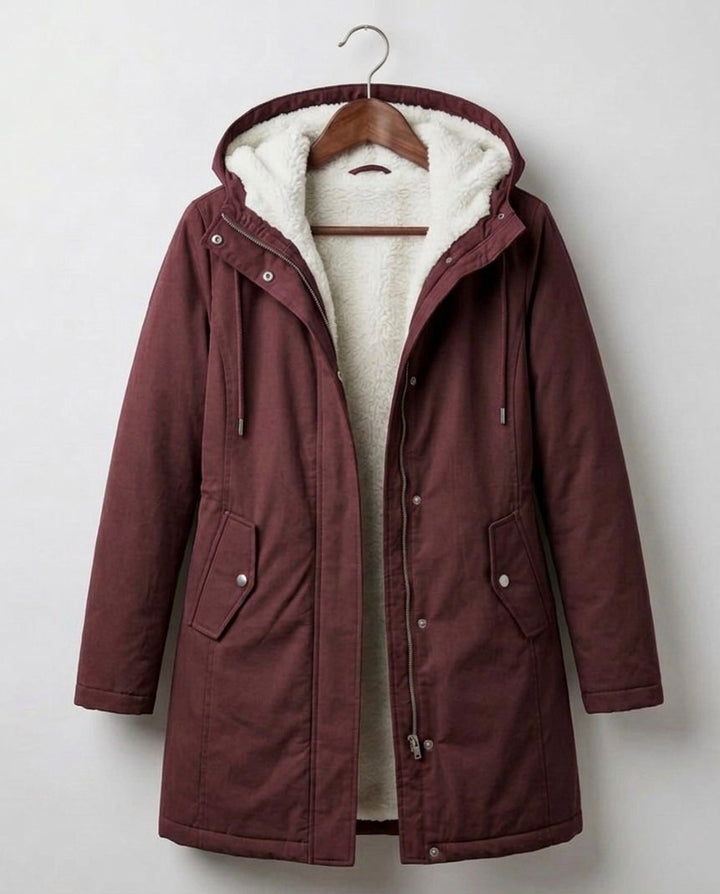 Constance™ | Cosy Hooded Weatherproof Coat