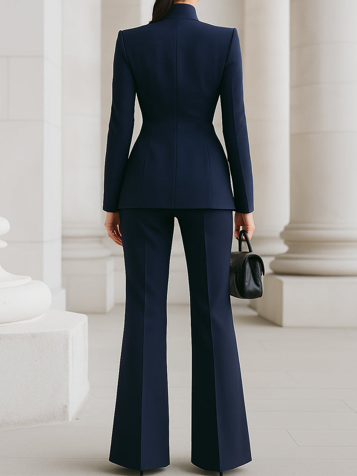ADRIELLE | ELEGANT BLAZER &amp; TROUSER SUIT SET