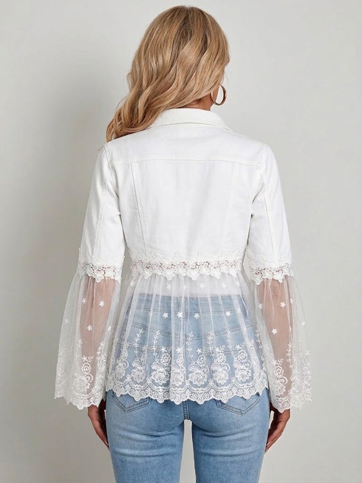 Sunnelace | Lace Panel Jacket